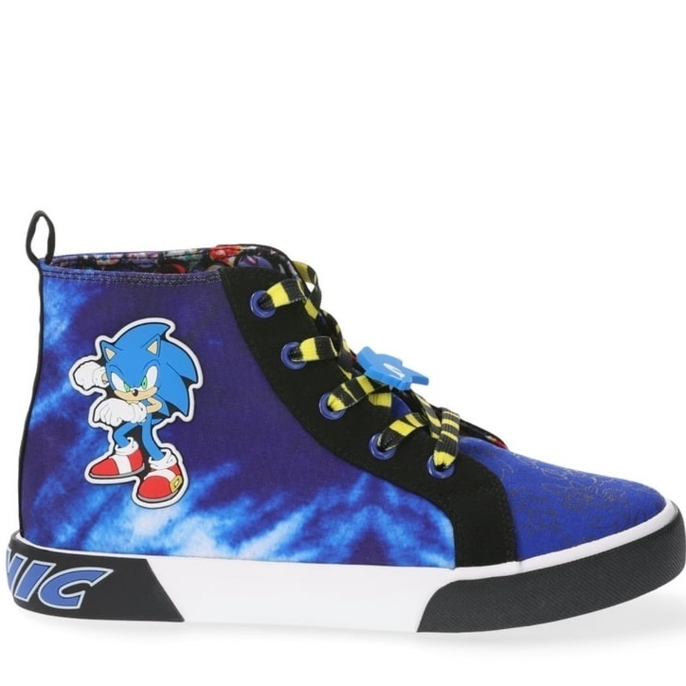 Sonic the Hedgehog High-Top Canvas Sneakers